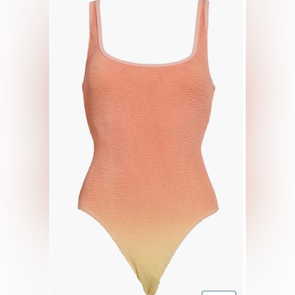 Good American Always Fits Ombre Swimsuit, Peach Ring, Nee With Tags - Picture 3 of 11